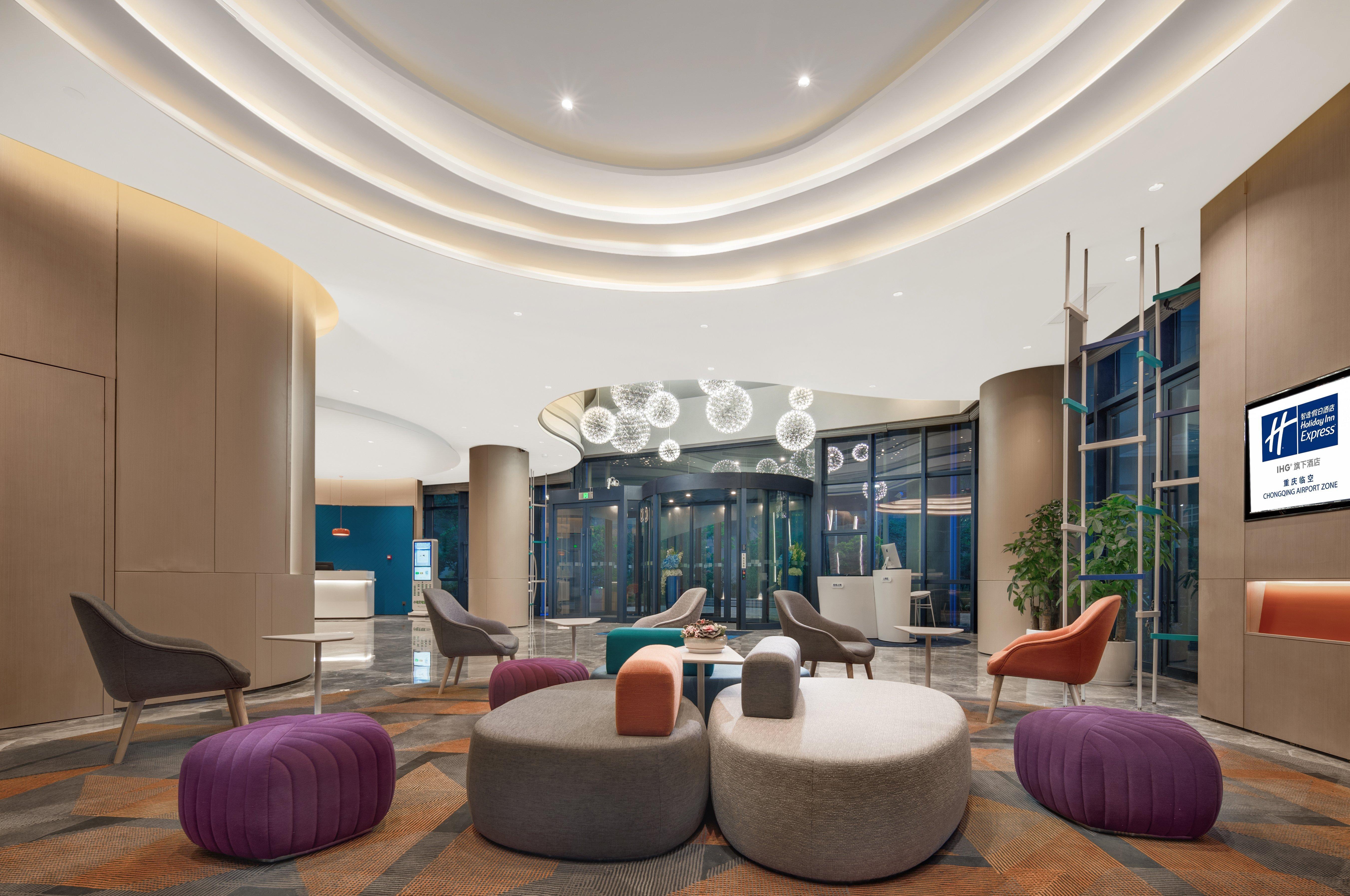 Holiday Inn Express Chongqing Airport Zone By Ihg Esterno foto